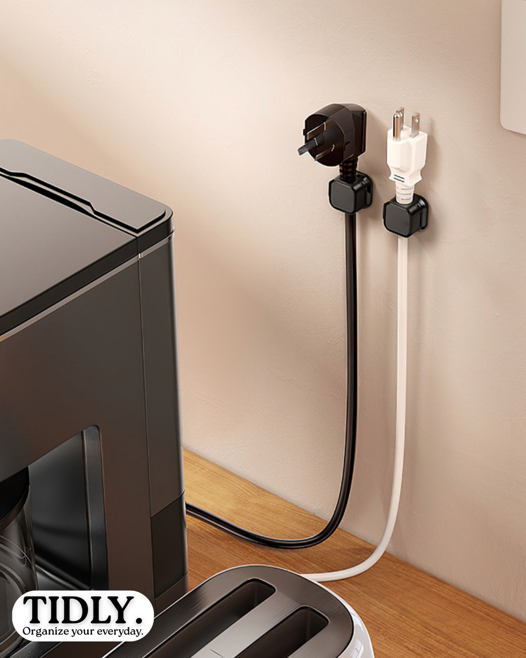 TIDLY Magnetic Cable Clips (6 pcs)