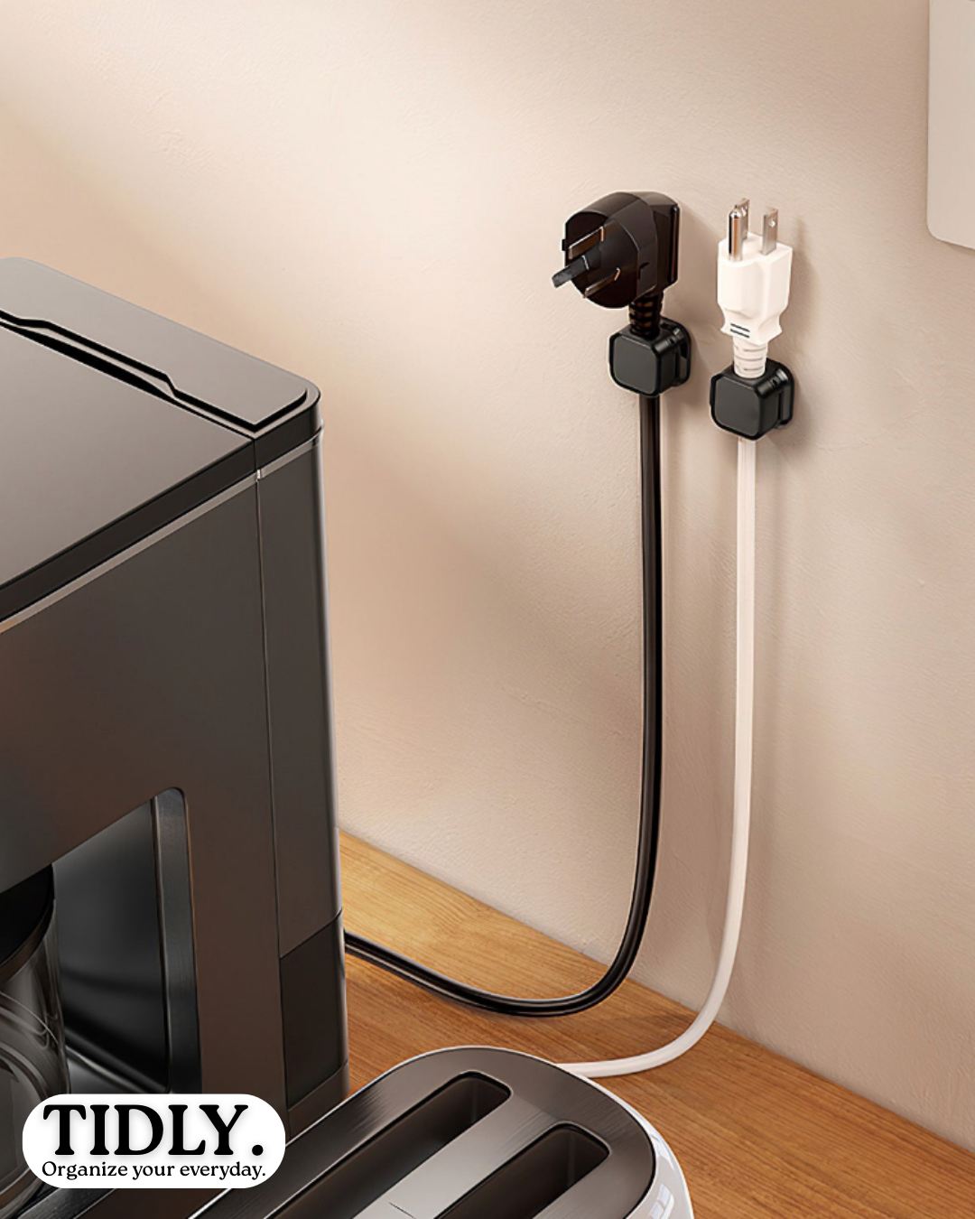 TIDLY Magnetic Cable Clips (6 pcs)