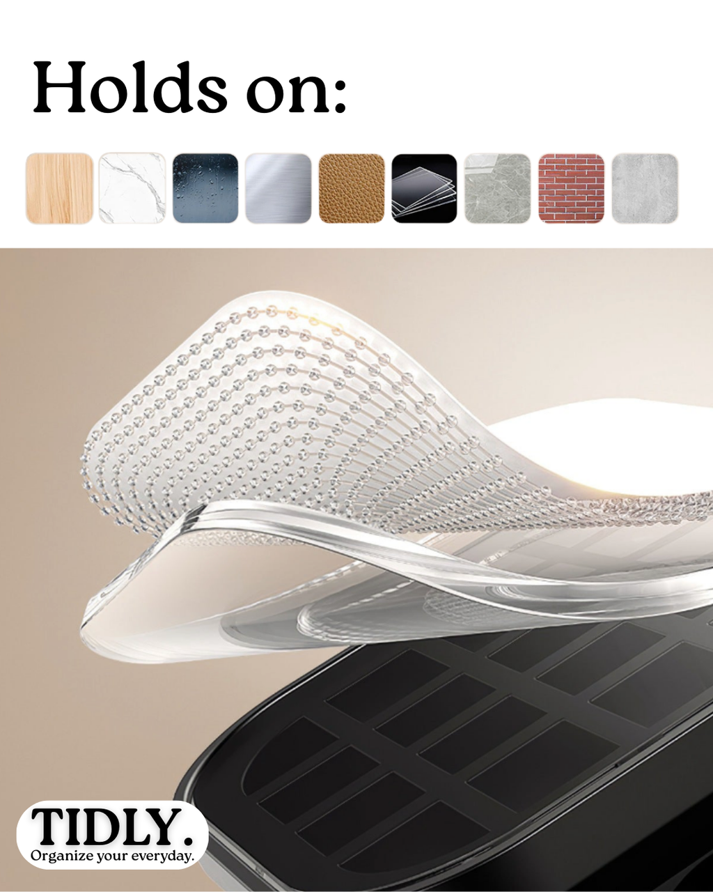 TIDLY Magnetic Cable Clips (6 pcs)