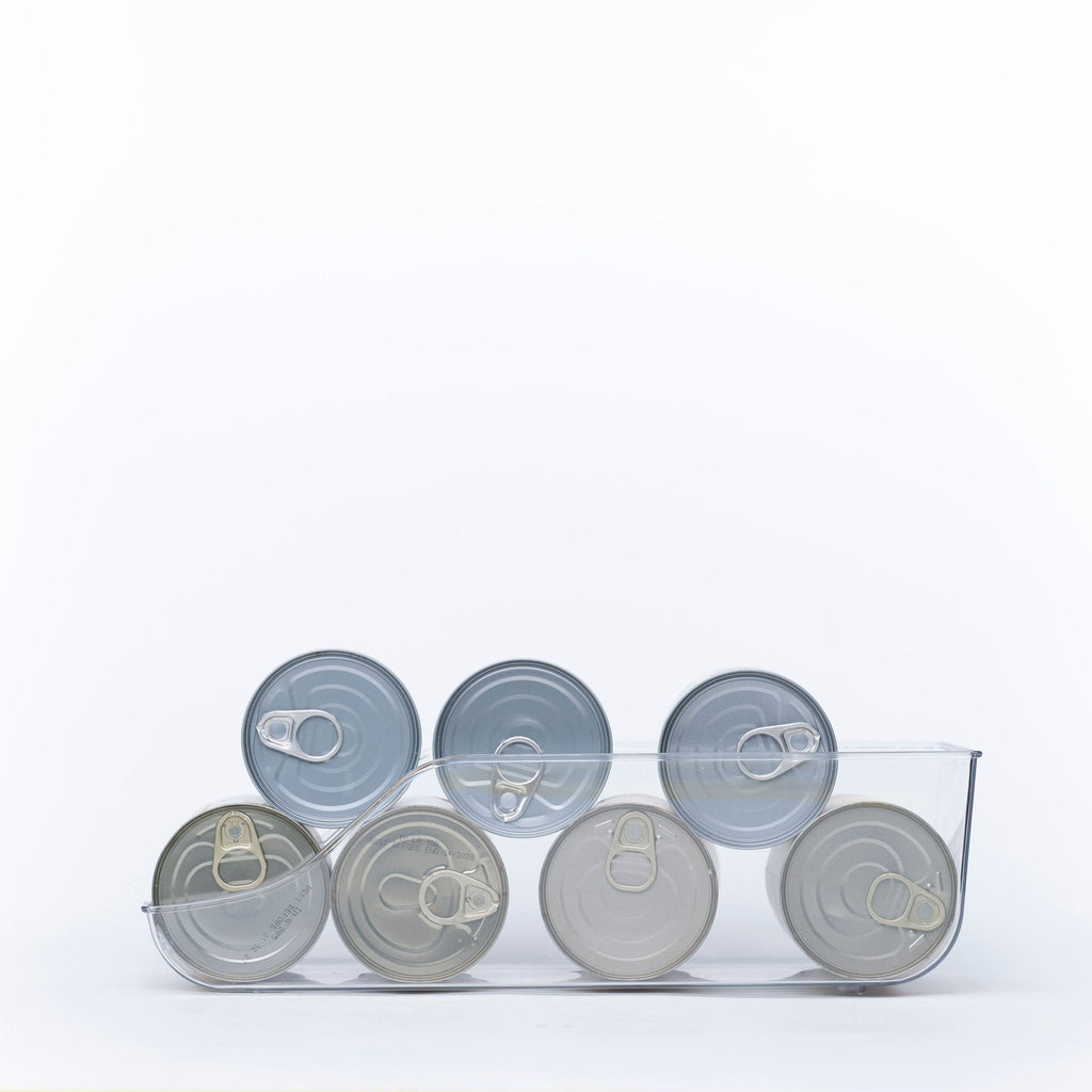 TIDLY Can Organizer – Clear Fridge Storage Tray
