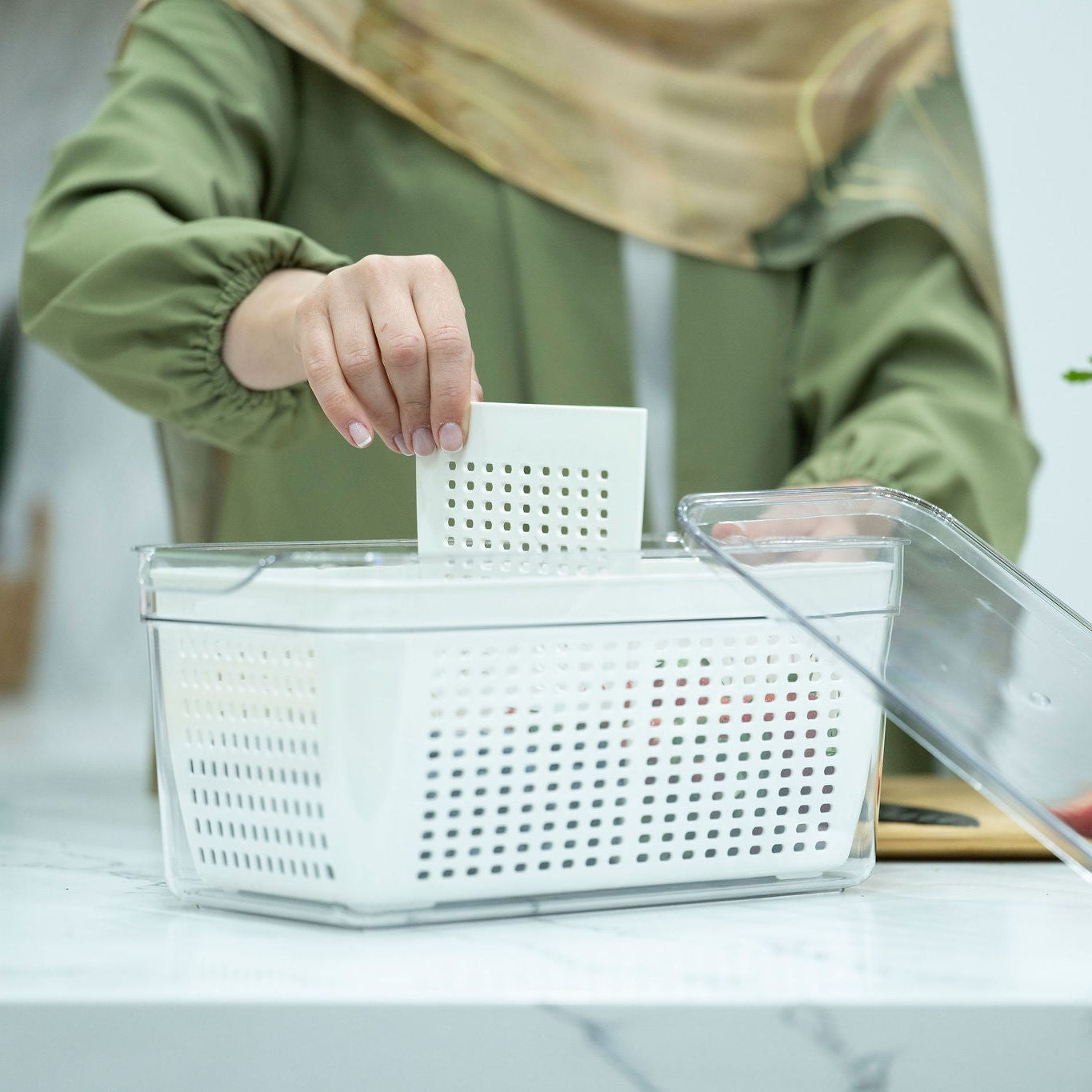TIDLY Double Fridge Organizer