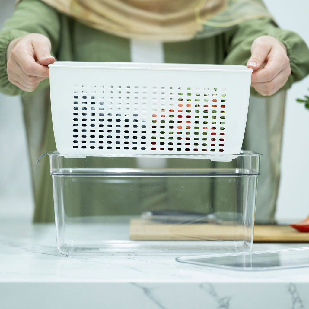 TIDLY Double Fridge Organizer