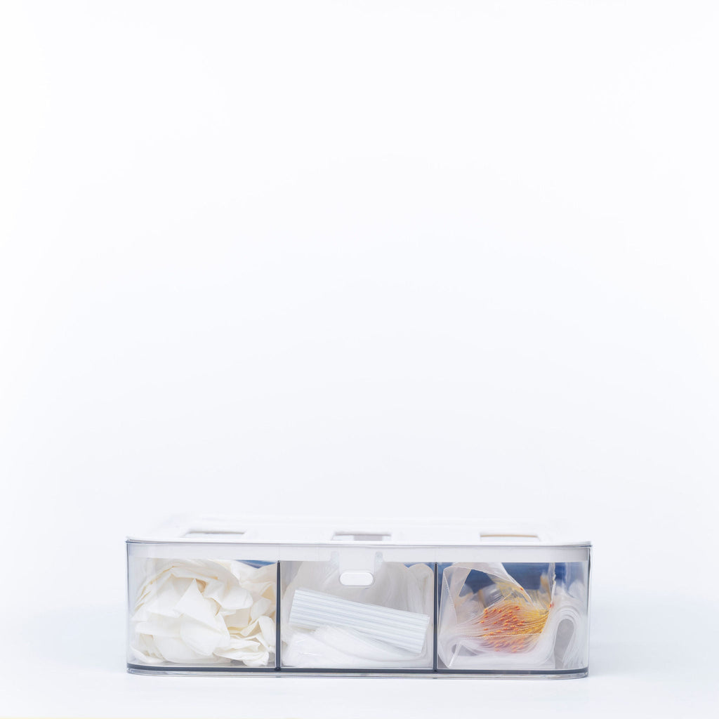 TIDLY Acrylic Sandwich Bag Organizer